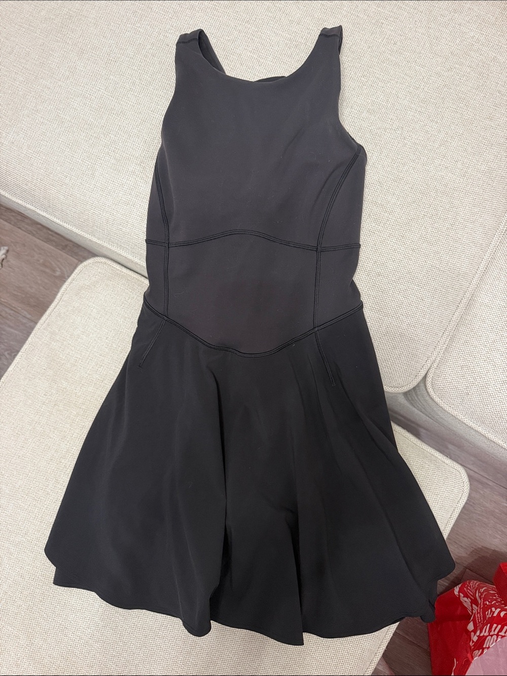 lululemon athletica Black Court Crush Dress